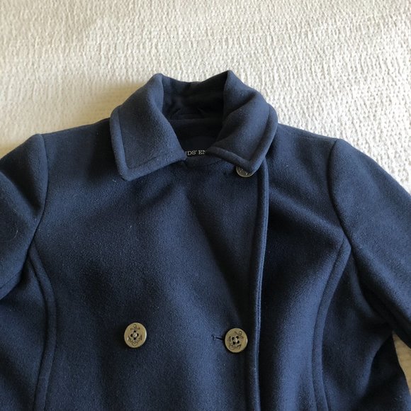 Lands End 80% Wool blend peacoat - Picture 6 of 11